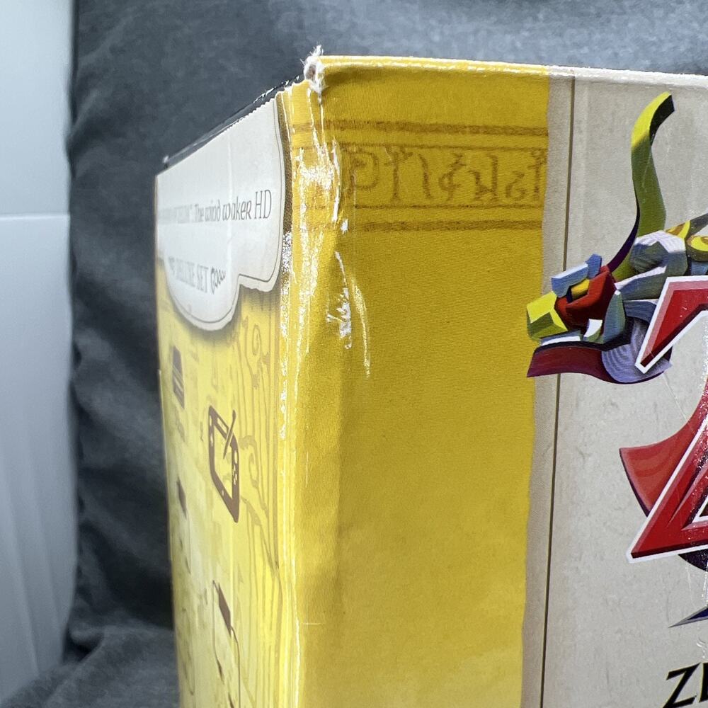 Nintendo Wii U Zelda Wind Waker HD Replacement BOX ONLY 32GB Deluxe Set - Picture 13 of 16